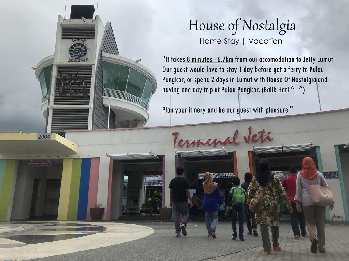 Ferienwohnung House Of Nostalgia Lumut Exterior foto